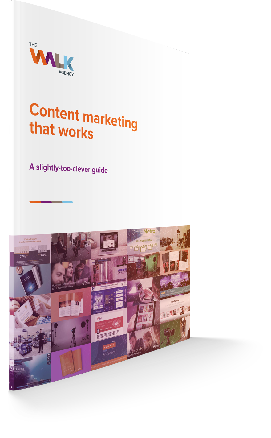 Cover of the free eBook Content marketing that works