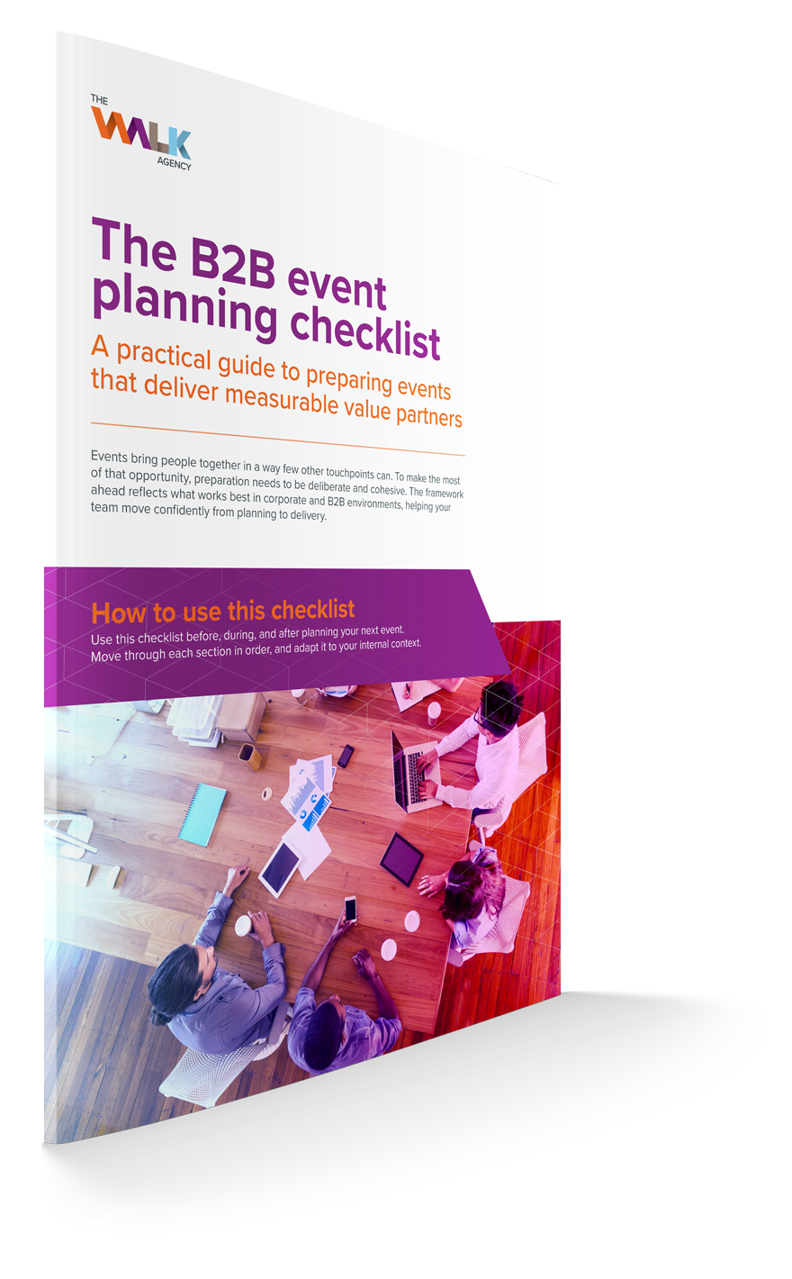 B2B event planning checklist